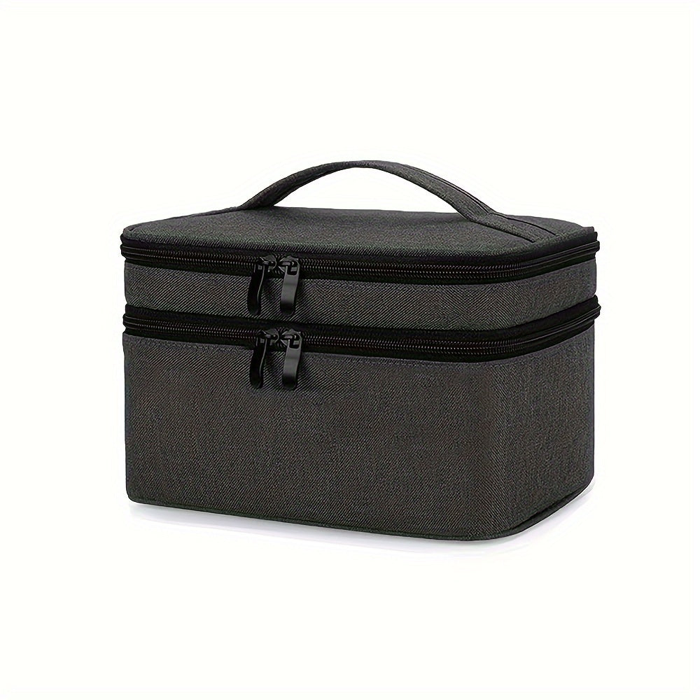 1 Pc Organisateur de médecine et sac de rangement vide, boîte de premiers secours familiale, sac d'organisateur de bouteille de pilule pour médicaments d'urgence, suppléments ou kits médicaux, sac de médecine à fermeture à glissière pour la maison et le v