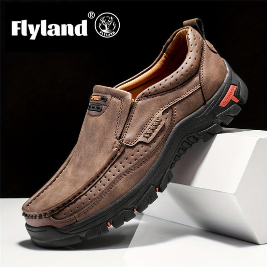 Men's Lightweight Breathable Non Slip Loafer Shoes - Perfect For Outdoor Hiking, Walking & Traveling!