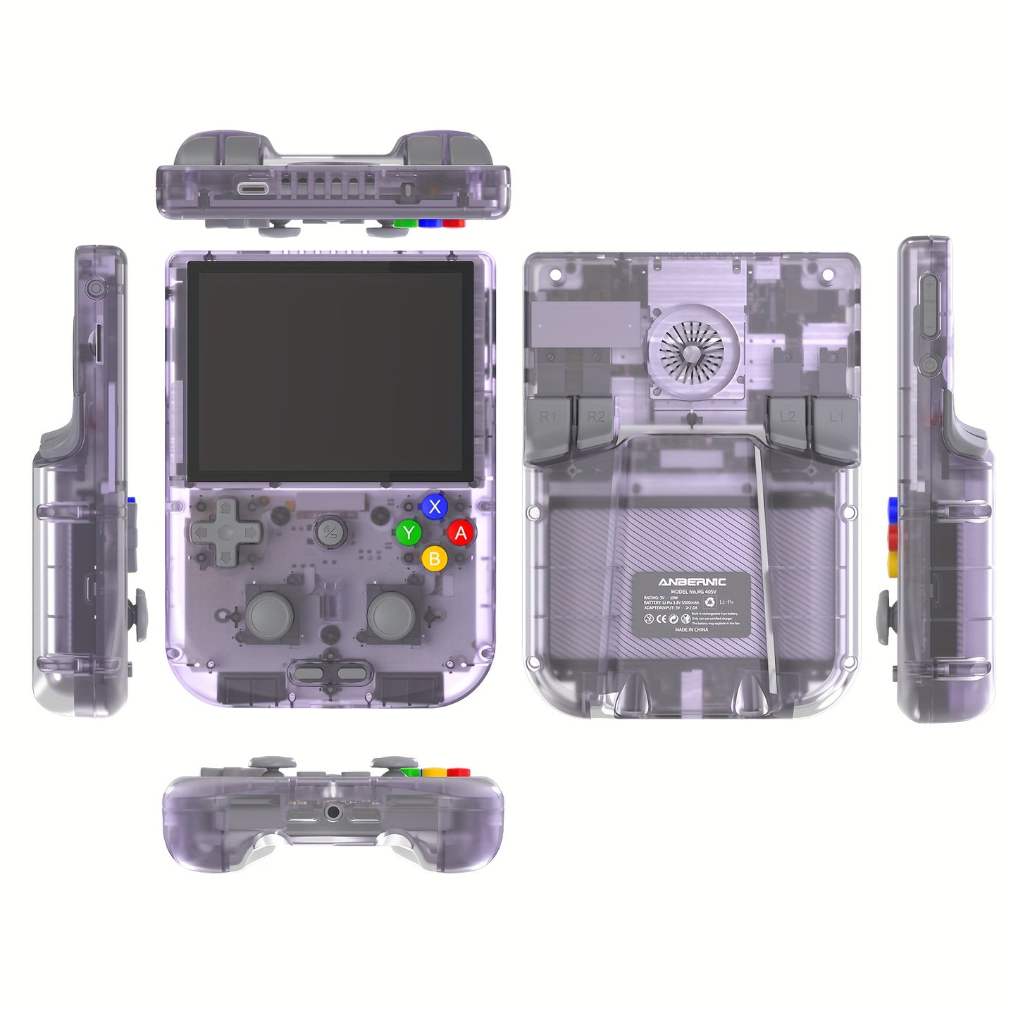 Cadeau tenu dans la main de Noël de batterie de l'écran tactile 5500mAh du cas 4IPS en métal de joueur de jeu de RG405V