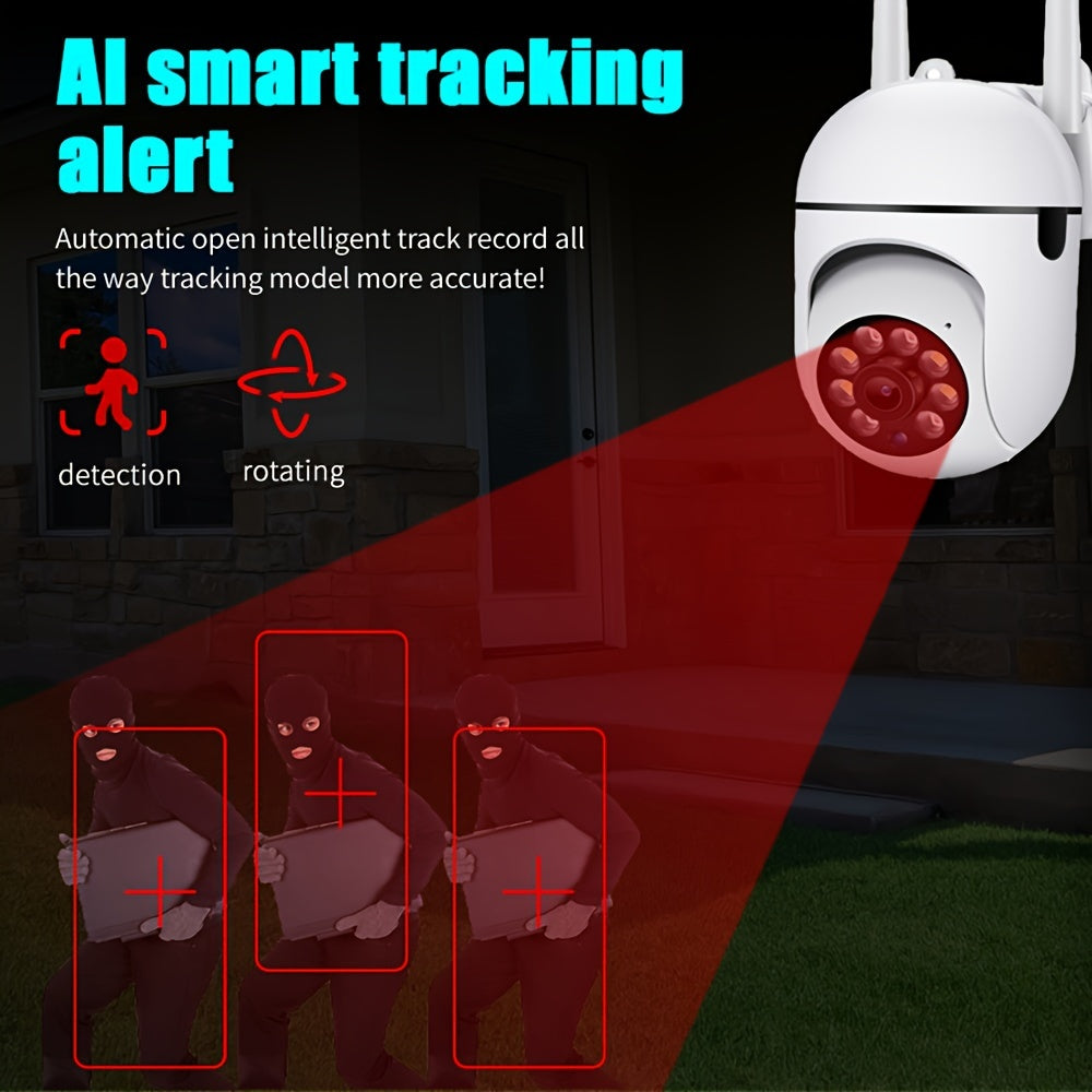 Secure Your Home With 5G Wireless Surveillance Cameras - HD 1080p Motion Tracking & Protection