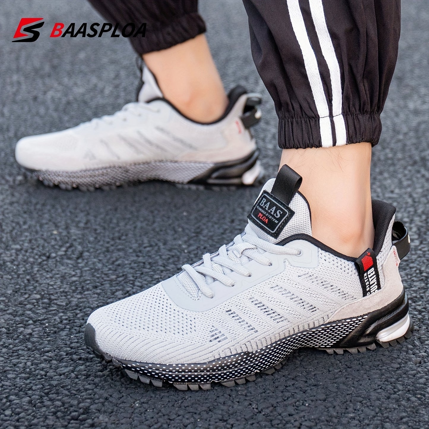 Men's Running Shoes Lace-up Sneakers - Athletic Shoes - Shock-absorbing And Breathable , For Halloween