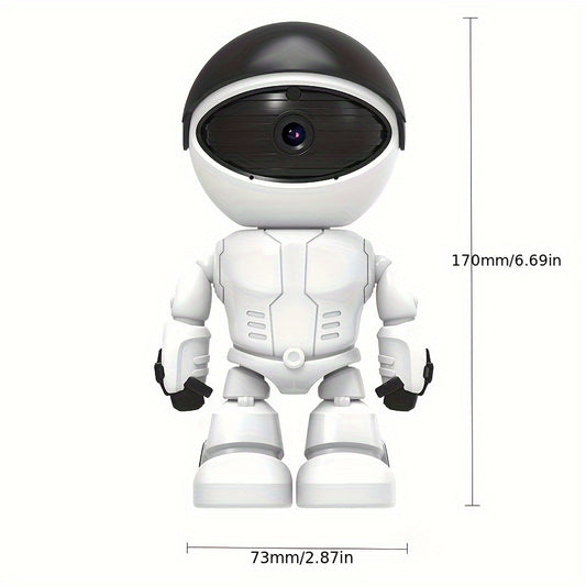 Robot Camera WIFI Mini Camera IP Indoor PTZ Wireless Camera Pet Monitor 2MP Audio And Video Security Monitoring, High-definition Night Vision Two-way Call Camera