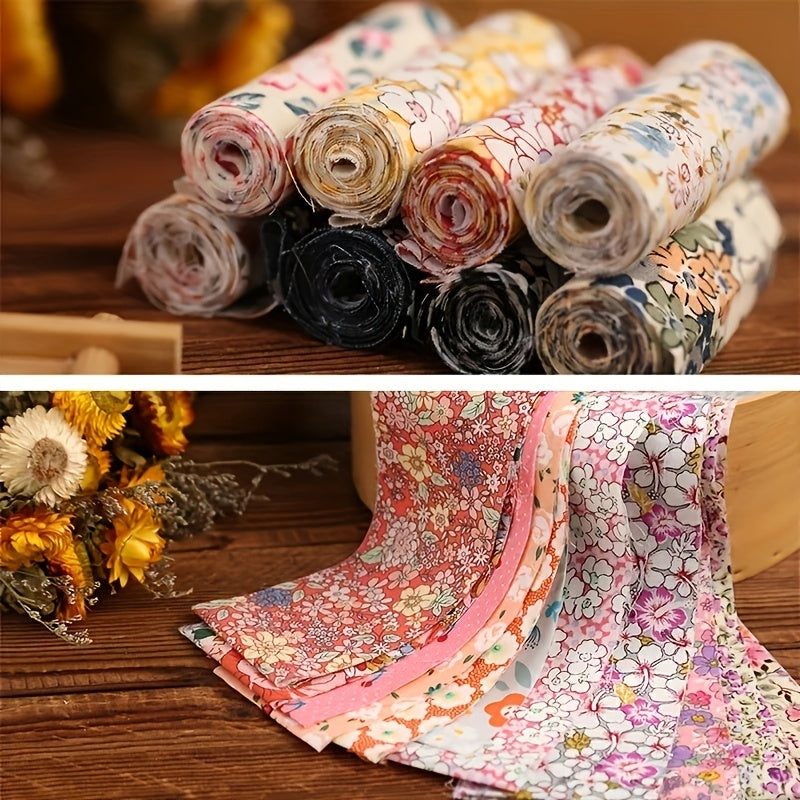 36pcs \u002Froll Jelly Roll Strips Fabric Cotton Blend Quilting Fabric For Patchwork Needlework Cotton Blend Sewing Quilting Printed Fabric Doll Cloth 6.5cm*50cm\u002F2.55in*19.7in