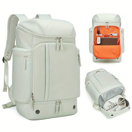 1pc Men's Large Capacity Waterproof Travel Backpack, Men's Backpack Outdoor Computer Bag