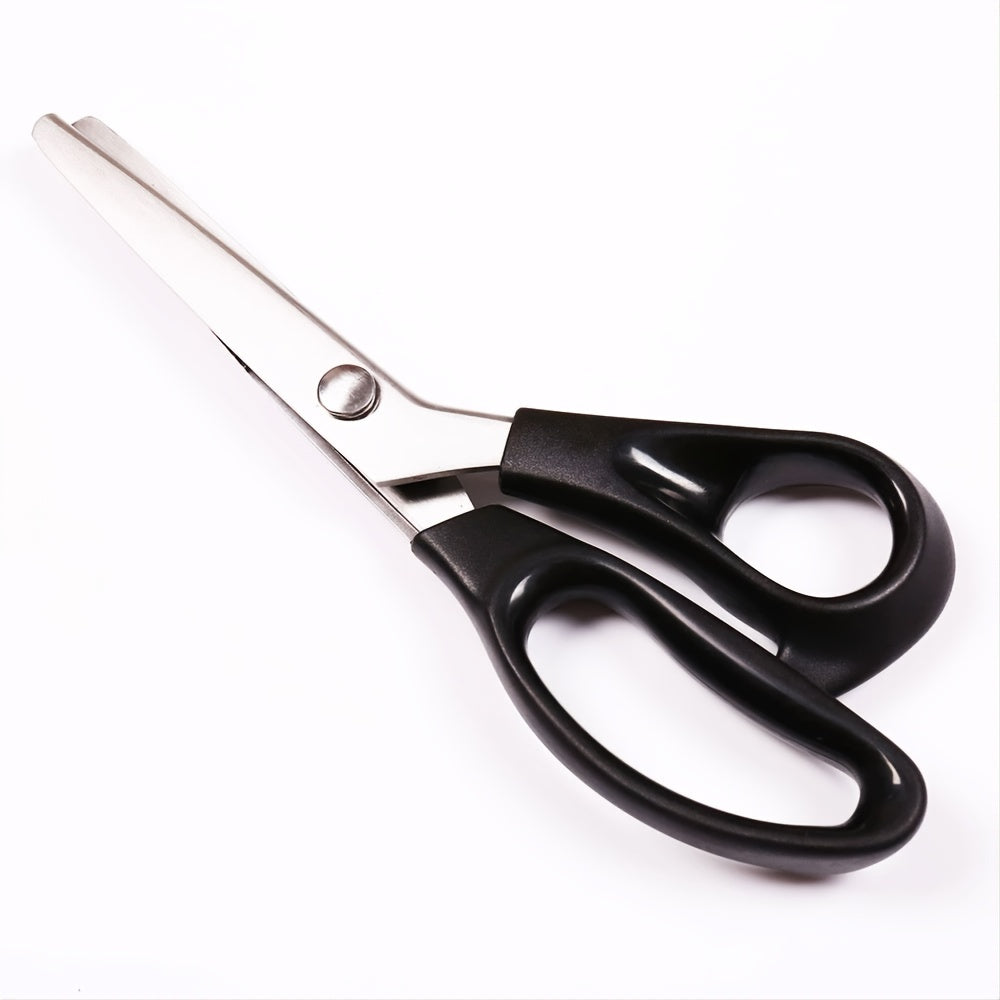 1pc Scissors Sewing Embroidery Fabric Zigzag Shape Craft Cut Dressmaking Leather Handicraft DIY Tool