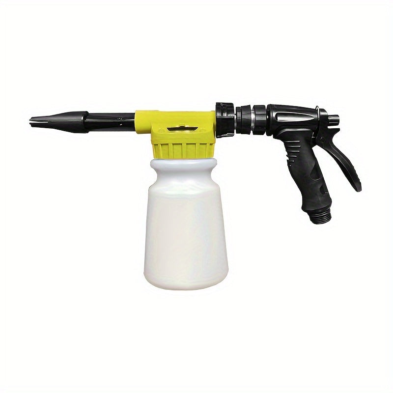 Adjustable Range Car Wash Gun Foam Jet Nozzle Gun for Cars, Trucks, Boats and More - Just Spray and Rinse, No Residue or Film