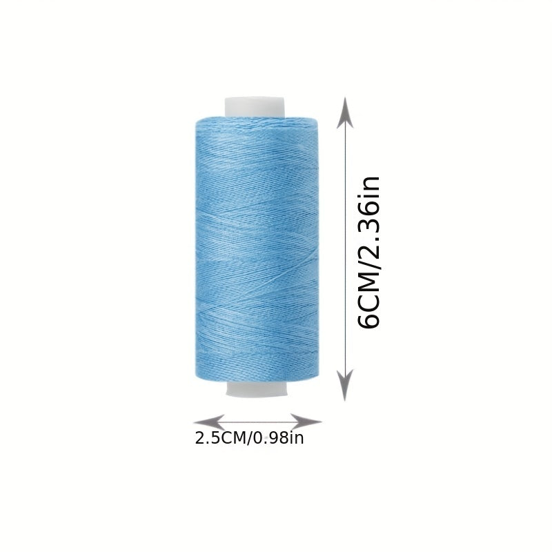 100 Colors\u002Fset Household DIY Sewing Machine Small Thread Hand Sewing Thread 402 Sewing Thread 400 Yards Multifunctional Polyester Thread