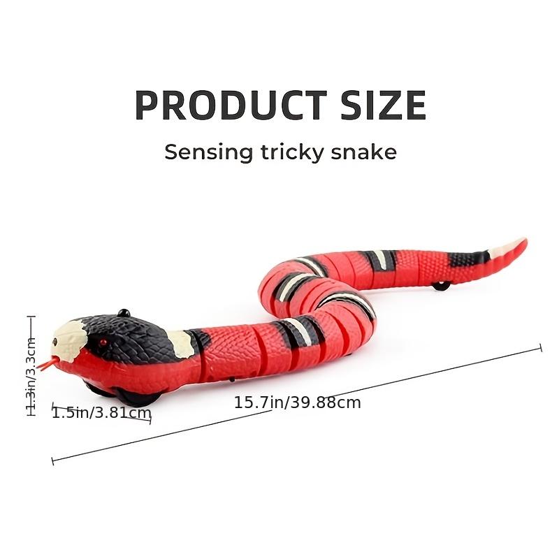 Juguete de serpiente interactivo de carga USB para gatos-Proporciona diversión y ejercicio sin fin para su amigo felino