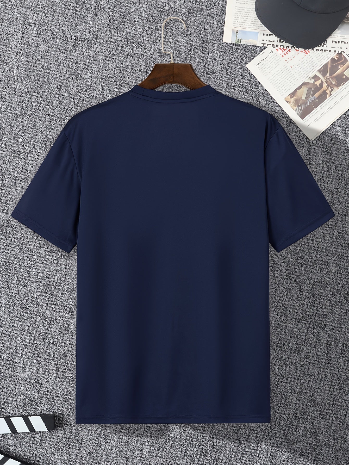 Camiseta de moda casual para hombres, \