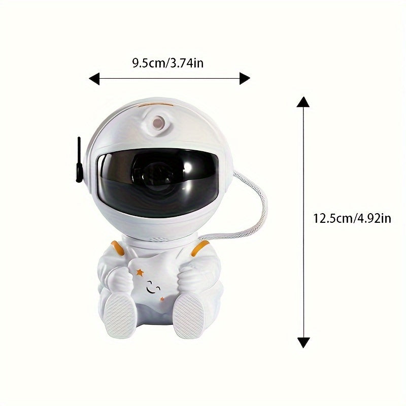 1pc Astronaut Sky Projector Night Light, Party Atmosphere Light For Ceiling Decoration Game Room Bedroom