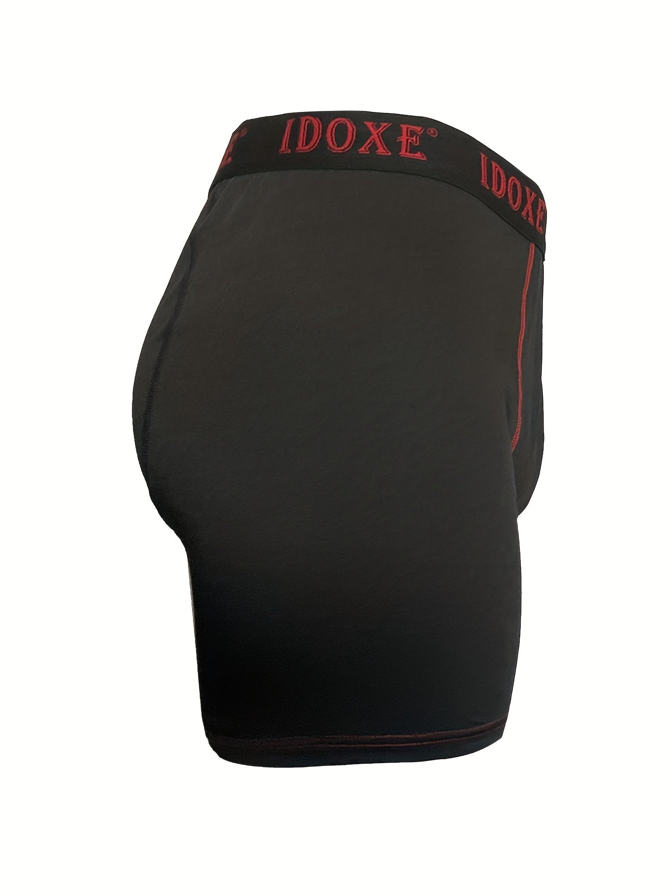 Pantalones cortos largos del boxeador de los hombres 10pcs, anti-desgaste respirable cómodo secado rápido sudor-absorción elástico deportes boxeador bragas, ropa interior de los hombres