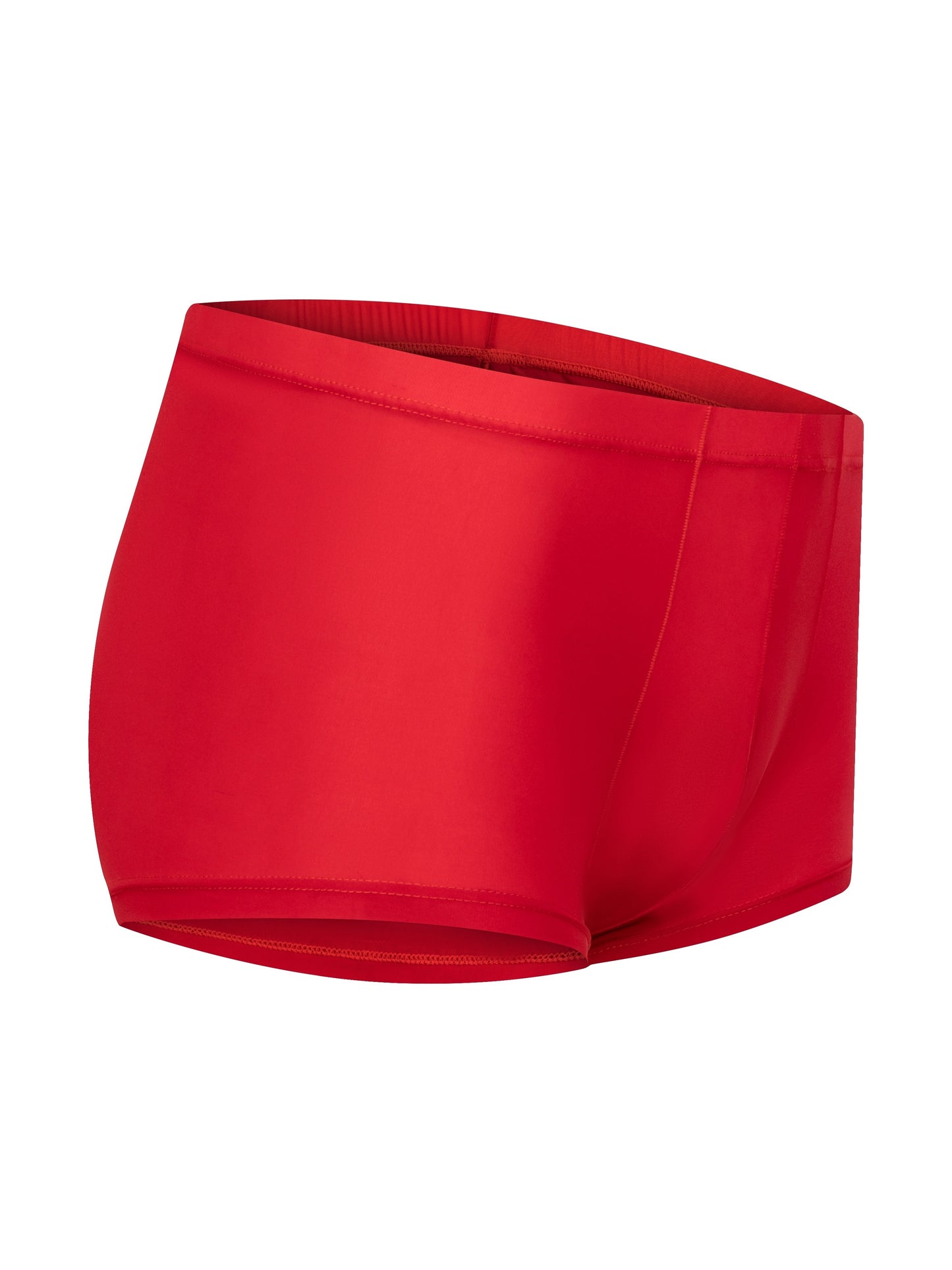 3 peças \u002Fset cuecas boxer masculinas leves e respiráveis de seda gelada para o verão