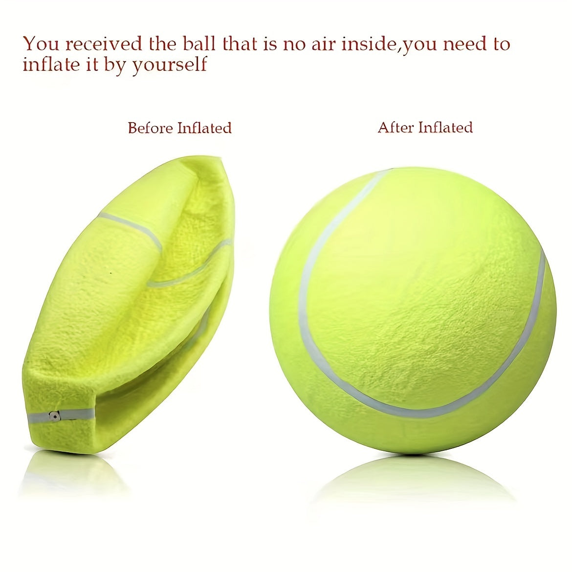 1pc Interactive Dog Toy - 24cm\u002F9.5in Pet Tennis Ball Thrower For Training And Playtime