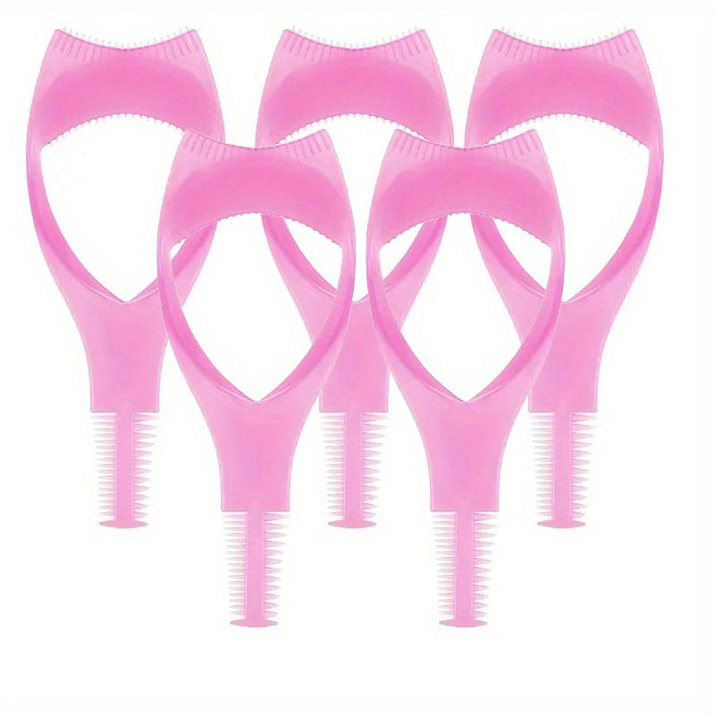 3Pcs\u002F5pcs Lash Buddy Mascara Shield Guard Lash Applicator Makeup Cosmetic Eyelash Tool, Eyelash Tool Upper Lower Eye Lash Mascara Guard Applicator