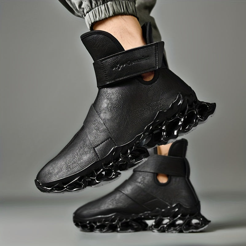 Type bottes de hausse durables de la lame des hommes non glissement, espadrilles de marche occasionnelles