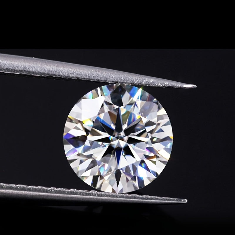 GRA-zertifizierte D-Farbe VVS1 Runde Moissan 2ct 3ct 4ct 5ct mit Zertifikat lose Moissanites für DIY-Schmuck, der lose Moissans herstellt