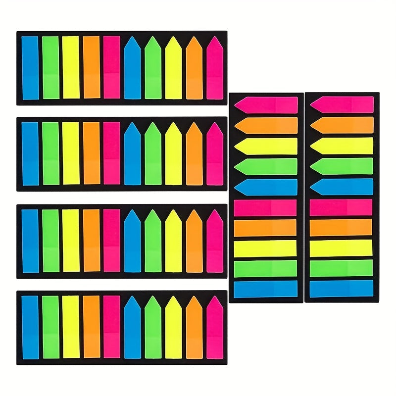 200 Pages Sticky Notes Small Adhesive Notes Film Text Strips Paste Marker Text Strips Sticky Notes Writable Flag Index Labels Embroidered Labels Bookmarks