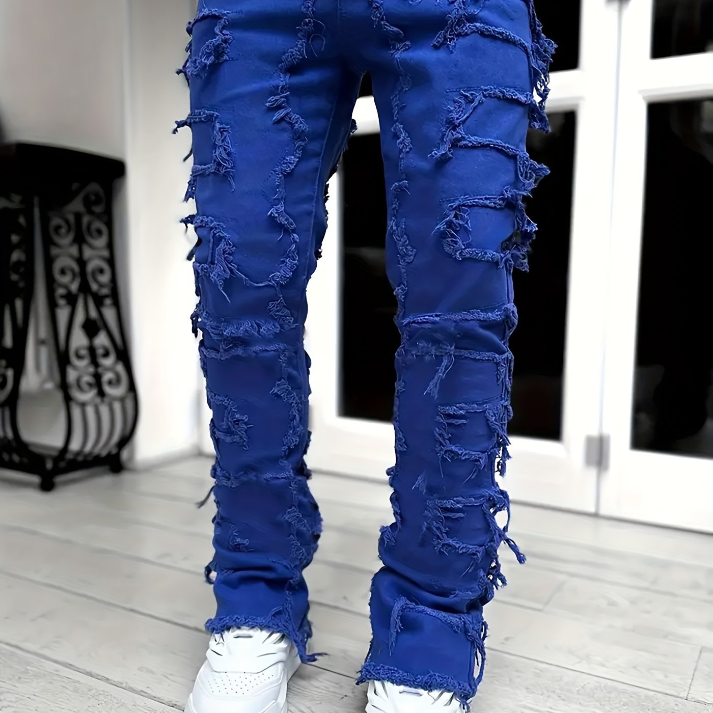 High Street Hip-hop Creative New Jeans