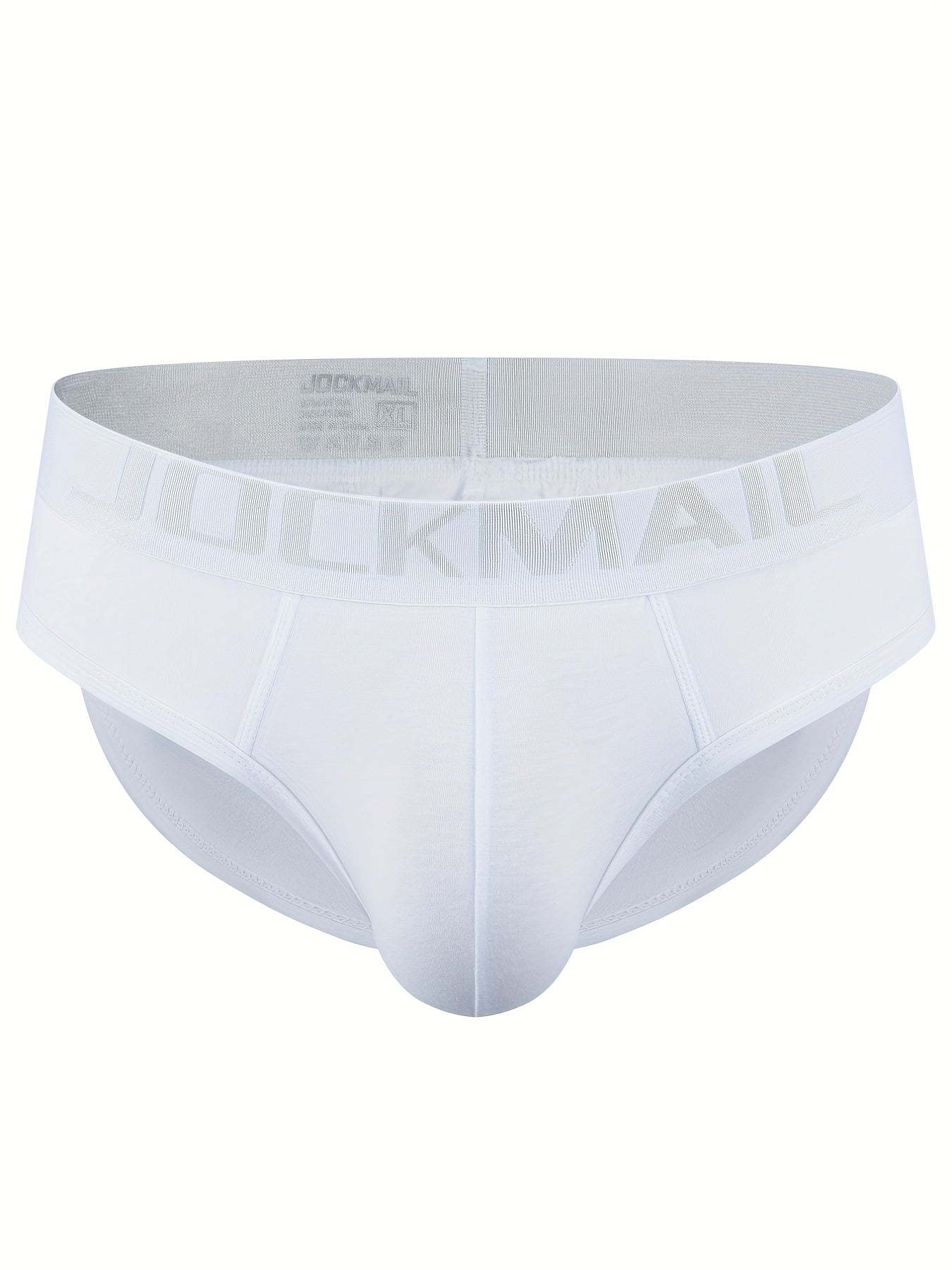 JOCKMAIL 2 piezas de ropa interior de los hombres, almohadillas de elevación de cadera extraíbles Butt Enhancement Briefs, algodón transpirable cómodo Briefs, calzoncillos sexy