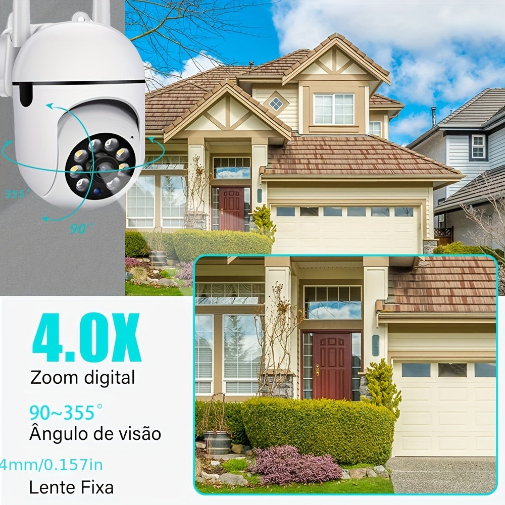 Secure Your Home With 5G Wireless Surveillance Cameras - HD 1080p Motion Tracking & Protection