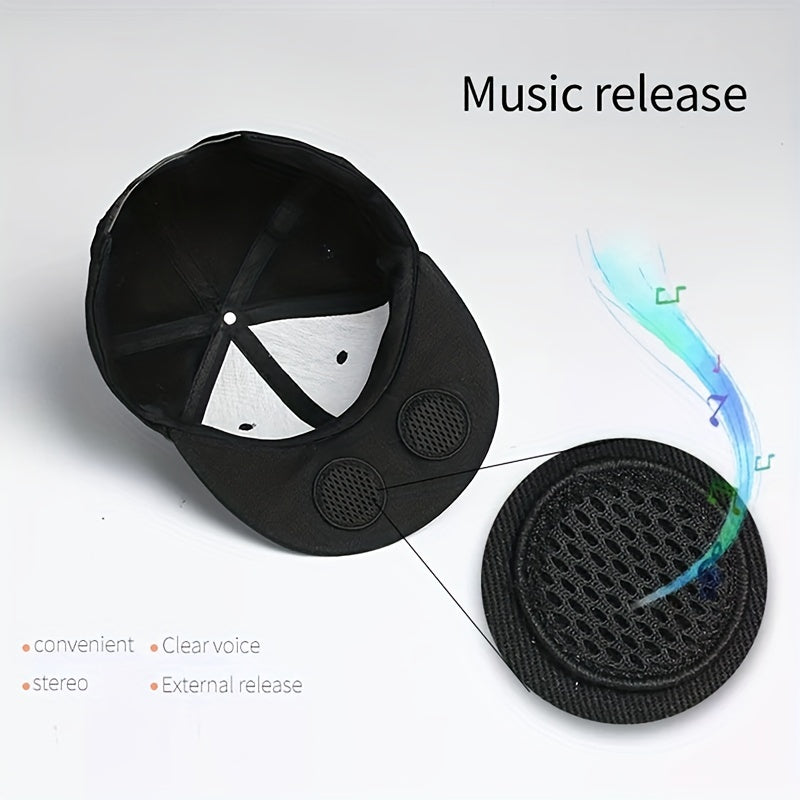 Wireless Smart Speaker Headphone Baseball Cap - The Perfect Birthday Gift for Men, Women, Boys, and Girls!