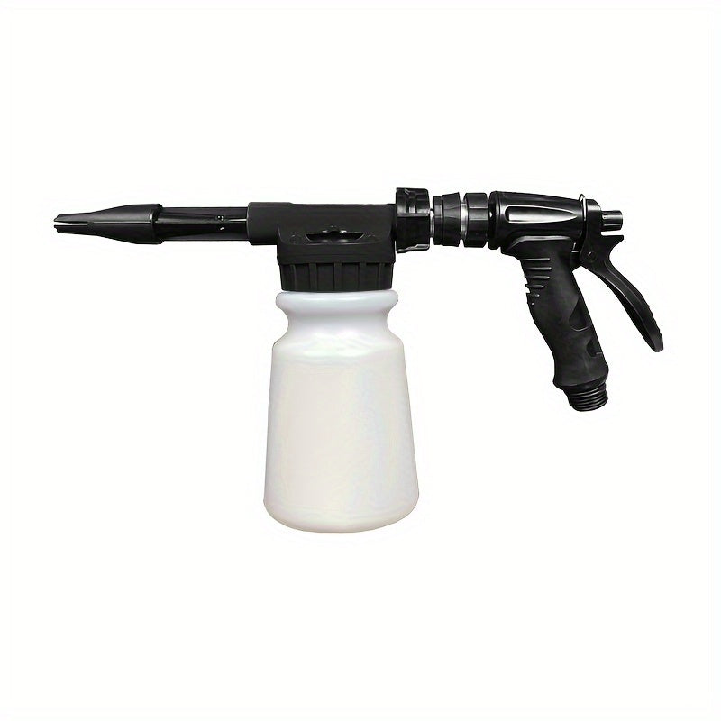 Adjustable Range Car Wash Gun Foam Jet Nozzle Gun for Cars, Trucks, Boats and More - Just Spray and Rinse, No Residue or Film