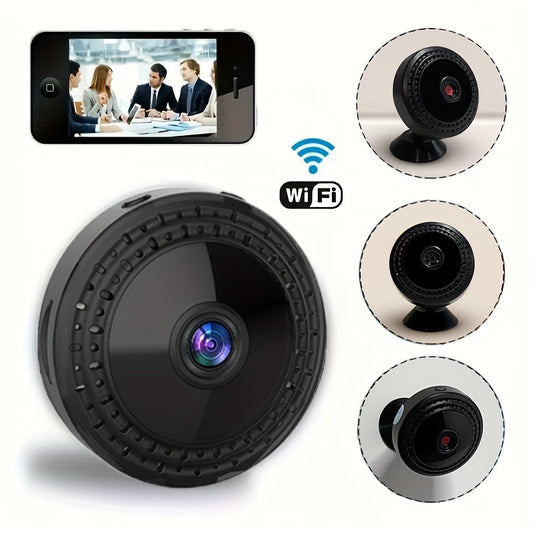 A7 Smart Home Webcam 2.4G WiFi IP Camera Night Vision Motion Detection Monitor Security Protection Remote Monitoring Camera Network Remote Wireless Camera