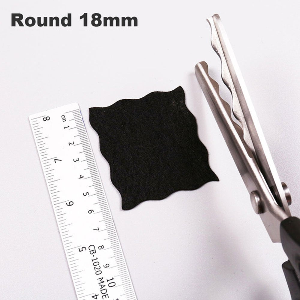 1pc Scissors Sewing Embroidery Fabric Zigzag Shape Craft Cut Dressmaking Leather Handicraft DIY Tool