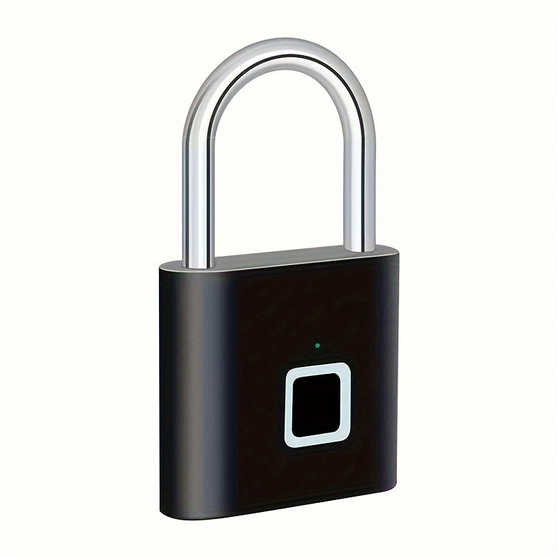 Smart Fingerprint Padlock USB Rechargeable Door Lock Biometric Thumbprint Door Padlocks Zinc Alloy Smart Life Unlock