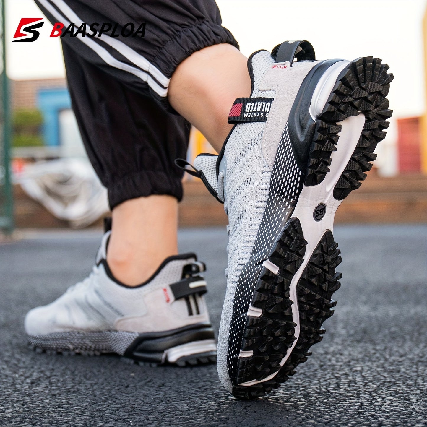 Men's Running Shoes Lace-up Sneakers - Athletic Shoes - Shock-absorbing And Breathable , For Halloween