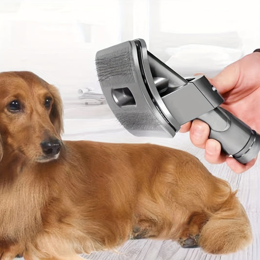 1pc Vacuum Cleaner Pet Brush Suction Head Replacement, Dog Grooming Supplies Vacuum Cleaner Accessories For Long Hair Pets Suitable For Dyson