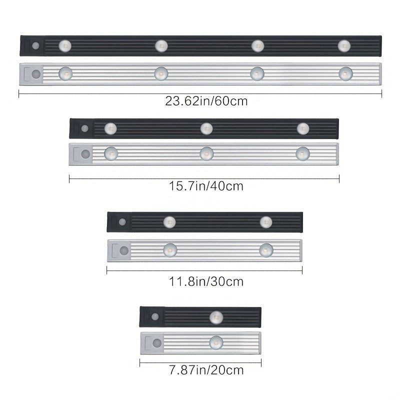 1pc LED-Schrank licht mit Bewegungs sensor, ultra dünner menschlicher Körper Induktion intelligenz LED-Lampe für Küchen schalter Schlafzimmer garderobe