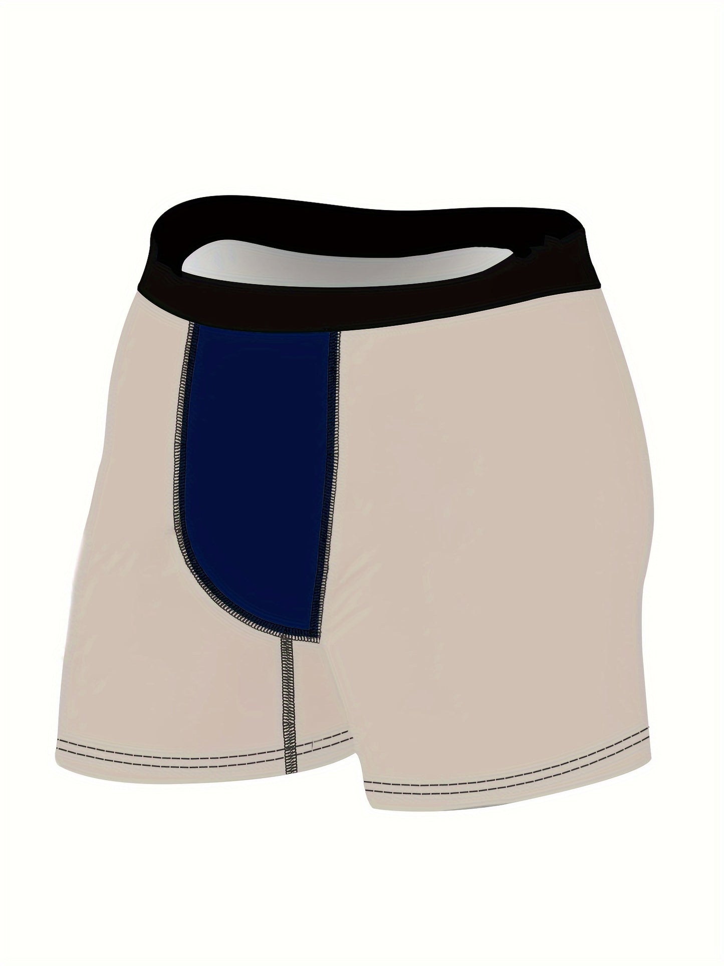 Calzoncillos boxeadores de impresión digital para hombres, novedad Funny Boxers Trunks, calzoncillos elásticos cómodos y transpirables, ropa interior de moda para hombres