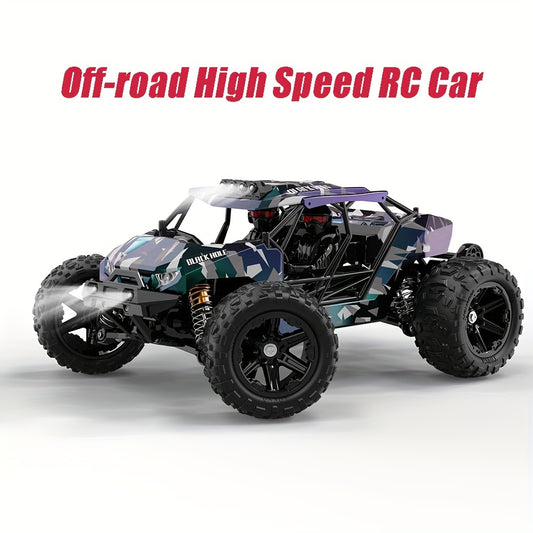 Carro acrobático off-road RC todo-o-terreno com 80 km por hora de alta velocidade, motor sem escova potente, design de ajuste elétrico à prova d&#39;água, regulador eletrônico de velocidade contínua, presente de Natal para menino