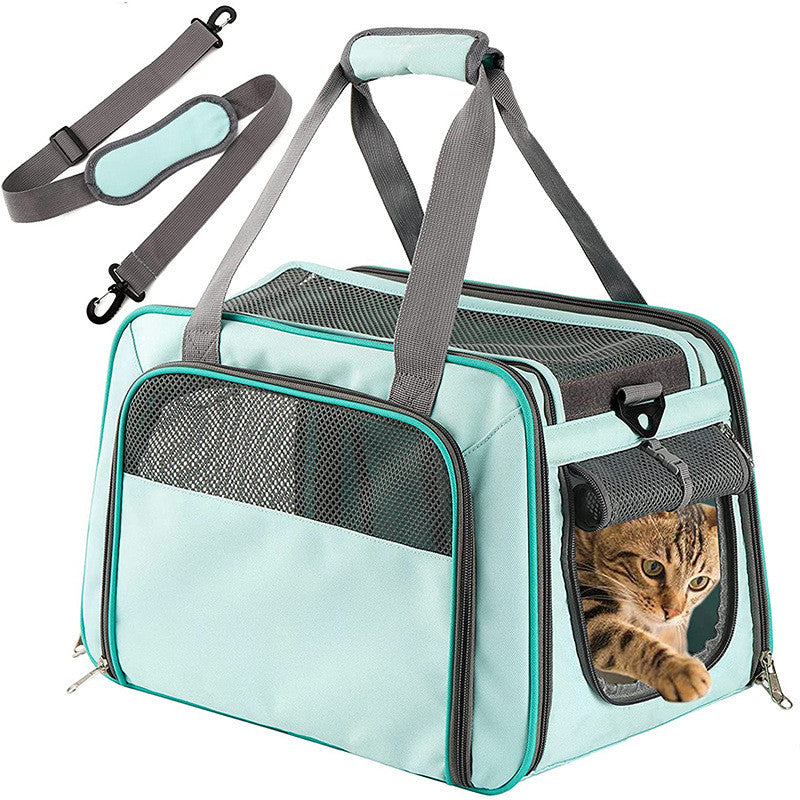 Pet Handbag, Pet Supplies Cat Bag Pet Carrier Bag Breathable Outdoor Cat Bag