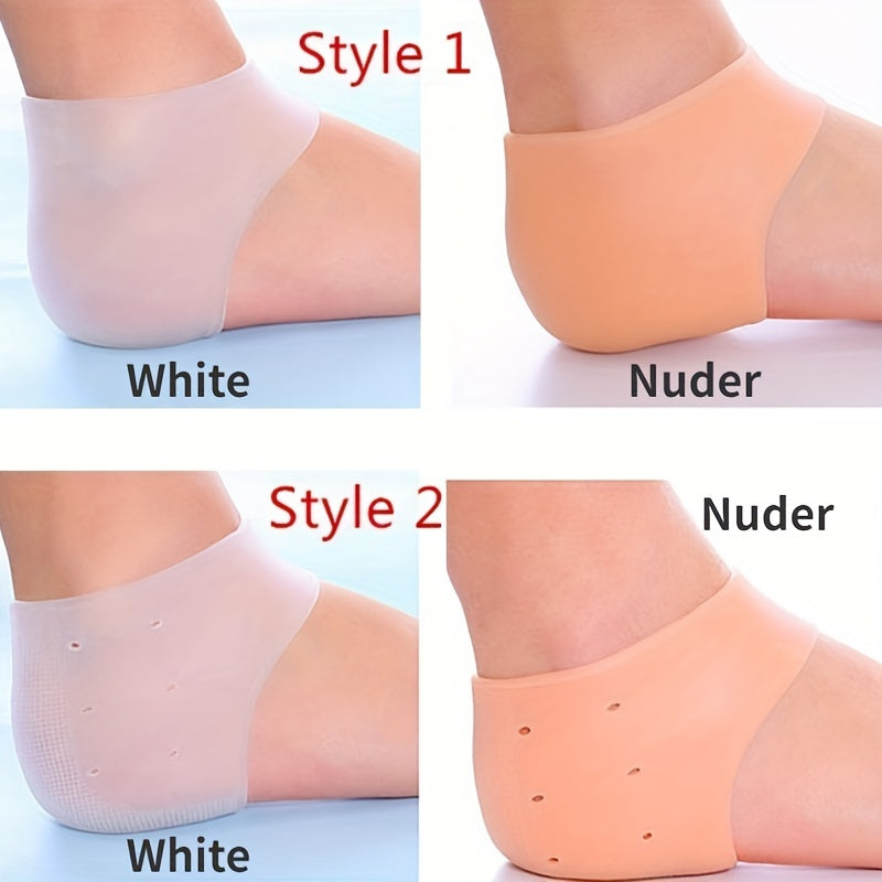 Silicone Foot Care Moisturizing Gel Heel Socks For Cracked Foot Skin, Foot Pedicure Care Tool