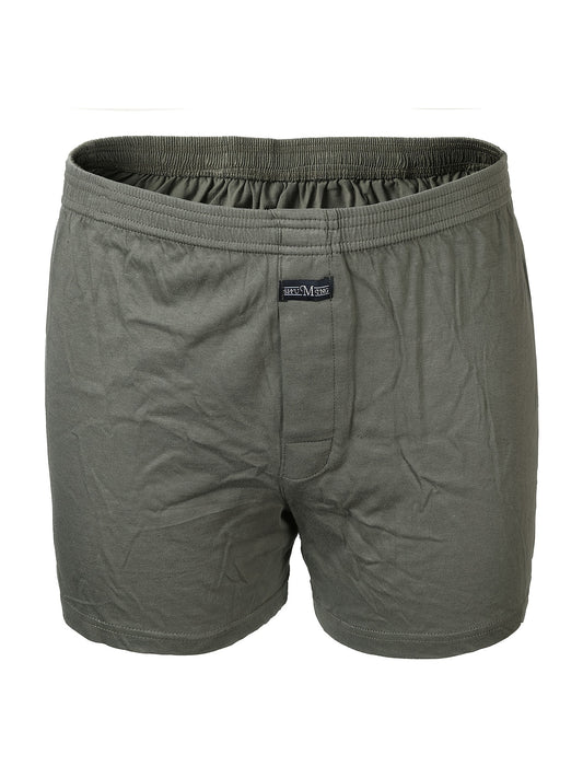 Men's Solid Cotton Boxers Underwear