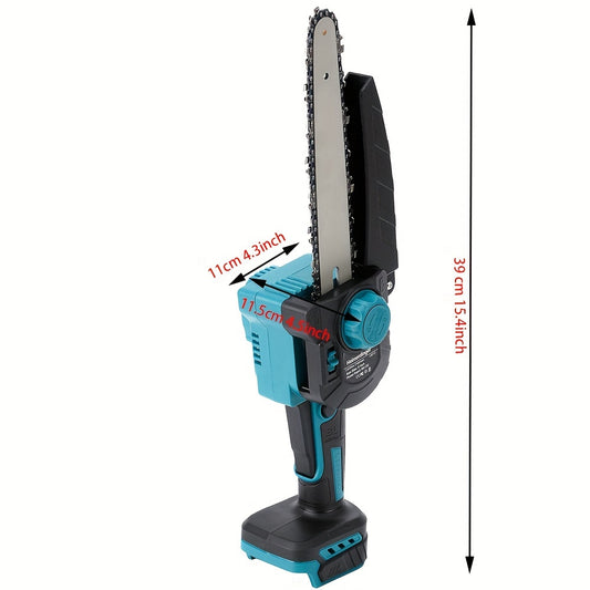 1pc 18V Cordless Brushless 6 Inch 8 Inch Mini Pruning Saw Electric Chainsaw, Body Only, No Battery, Compatible With Makita Batteries:  BL1850B, BL1840B, BL1830B, BL1430B, BL1820B, BL1850, BL1840, BL1440, BL1415, BL1815N
