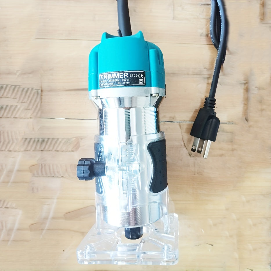 Upgrade Your Woodworking With This 800W Electric Router Tool - Perfect For Trimming, Carving & Engraving!