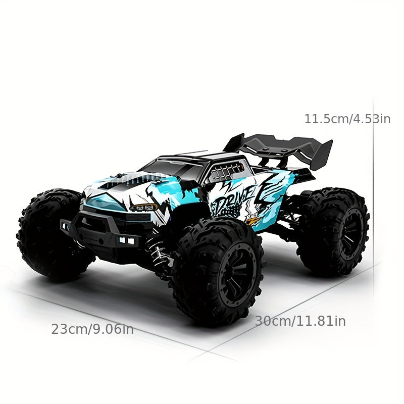 All Terrain 4WD High-speed Off-road Car, Designed With A Simulation Structure, 2.4G Full Proportion Synchronous Remote Control System