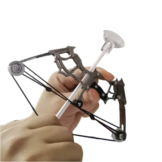 Mini Archery Bow Set, Mini Compound Bow Metal Catapult, RH\u002FLH For Outdoor Entertainment, Fun Gift For Christmas And Birthday