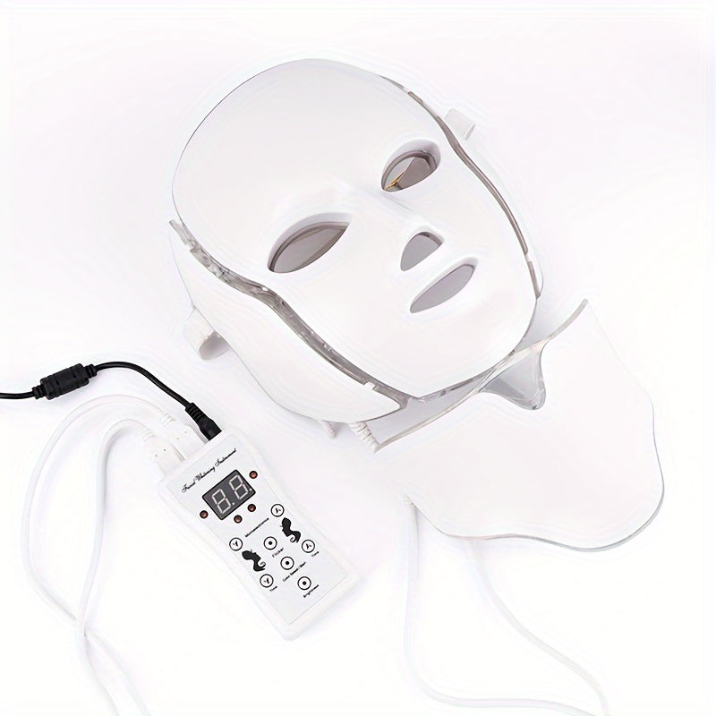 7 Colors LED Facial Mask For Skin Care - Perfect Gift For Girlfriend Women And Friends