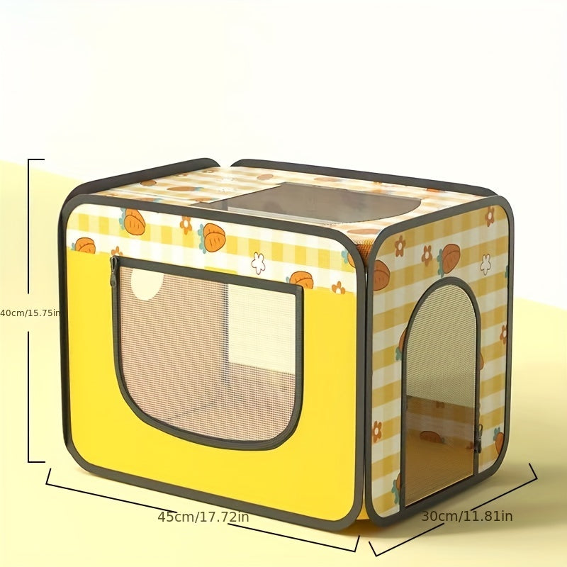 Caja de secado plegable para mascotas-Solución de secado rápido para perros y gatos-Portátil y fácil de almacenar