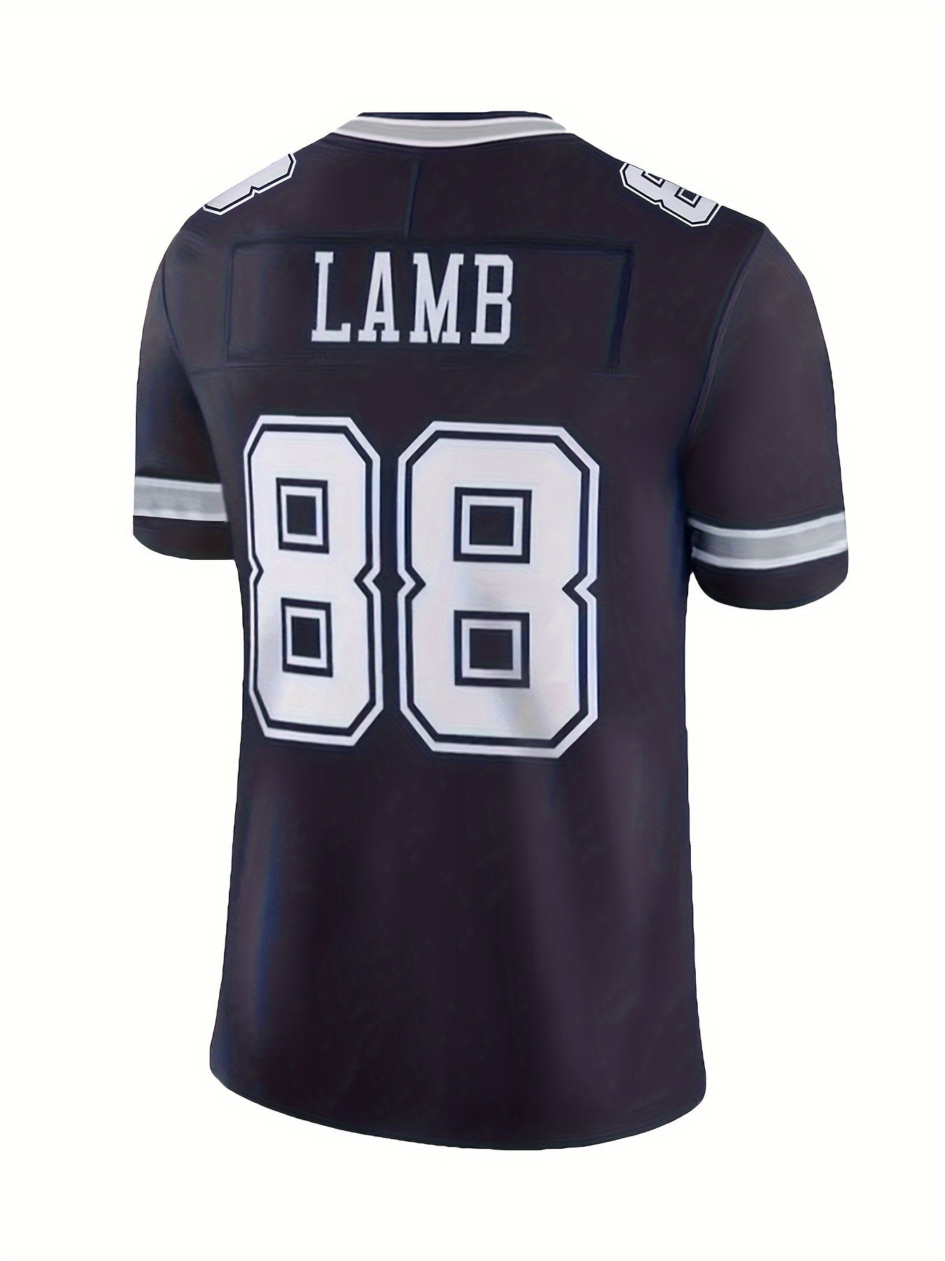 Plus Size, Men's #88 Print Jersey T-shirt For Football Outdoor Sports, Breathable Quick Dry Tees