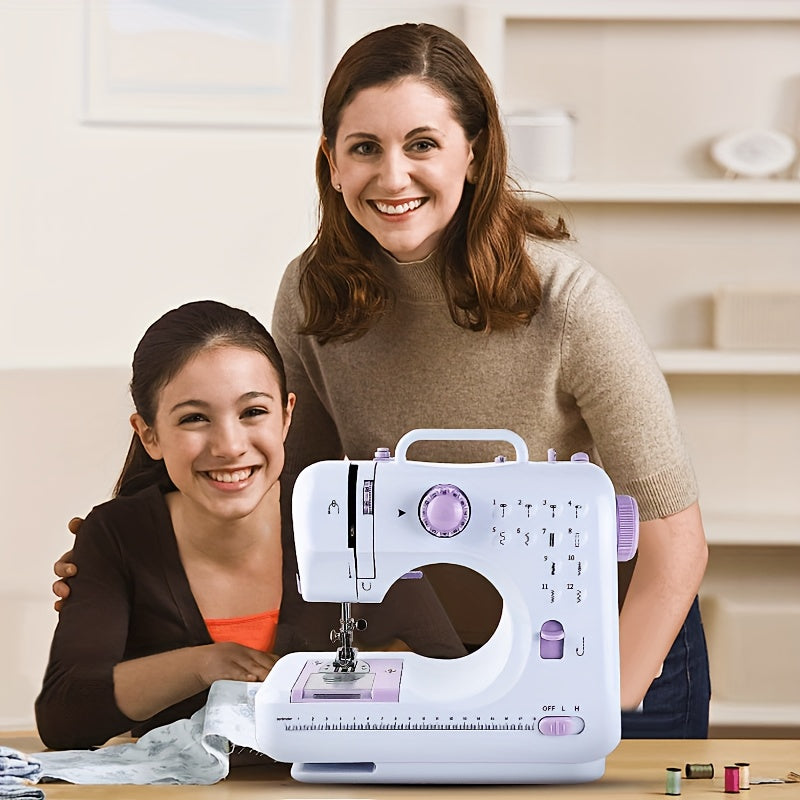 1pc Electric Sewing Machine Portable Mini Sewing Machine