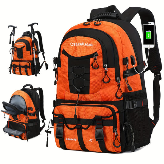 Wasserdichter Reise rucksack mit großer Kapazität, multifunktion ale Bergsteiger tasche, lässiger Outdoor-Camping-Wander rucksack