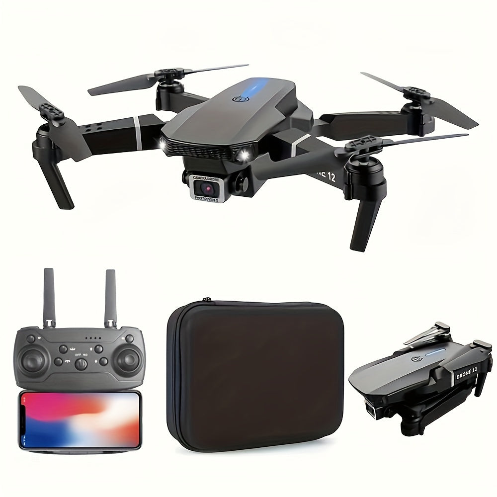 E88Pro Drone HD Dual Camera Single Battery One Key Return WIFI Connection Aerial Photography UAV Optical Flow Height Quadcopter Remote Control Drone Christmas Halloween Thanksgiving Gift