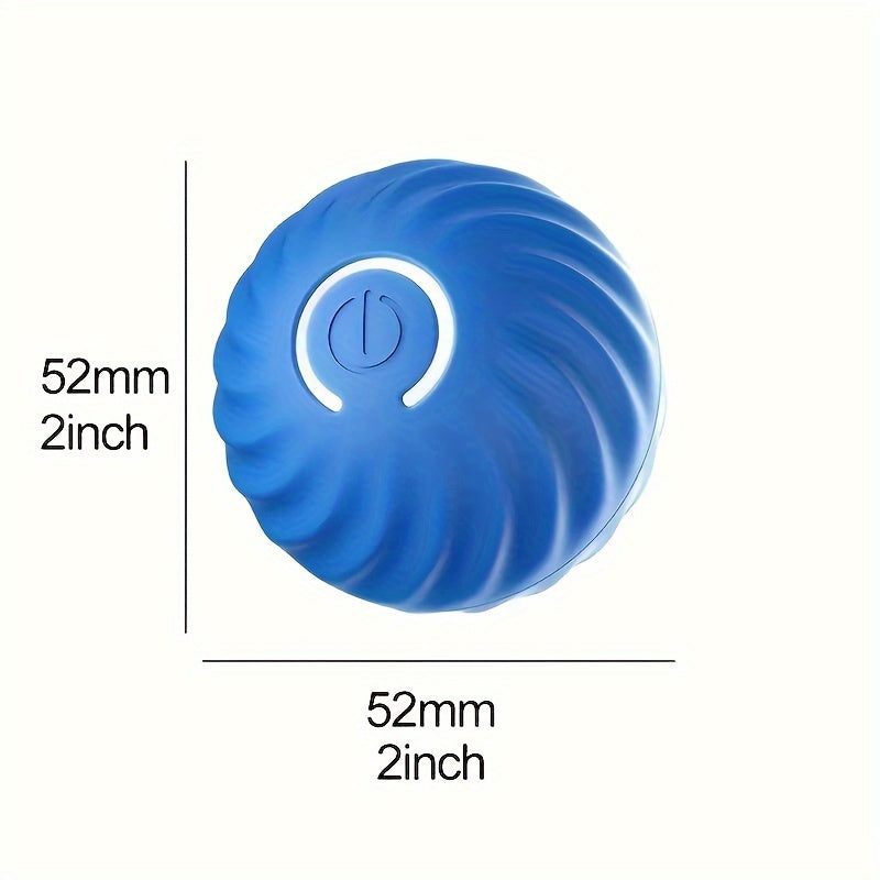 Intelligent Jumping Ball, Electric Charging Cat And Dog Toy, Self-rolling Pet Dog Toy Ball, Electric Intelligent Pet Ball, Pet Grinding Teeth Toy Gravity Jumping Ball Toy For Dog Interactive Supplies