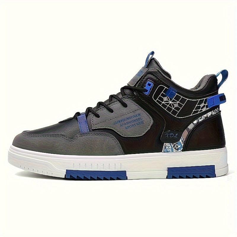 Men's Skate Shoes With Good Grip, Lace-up Sneakers, Men's Footwear