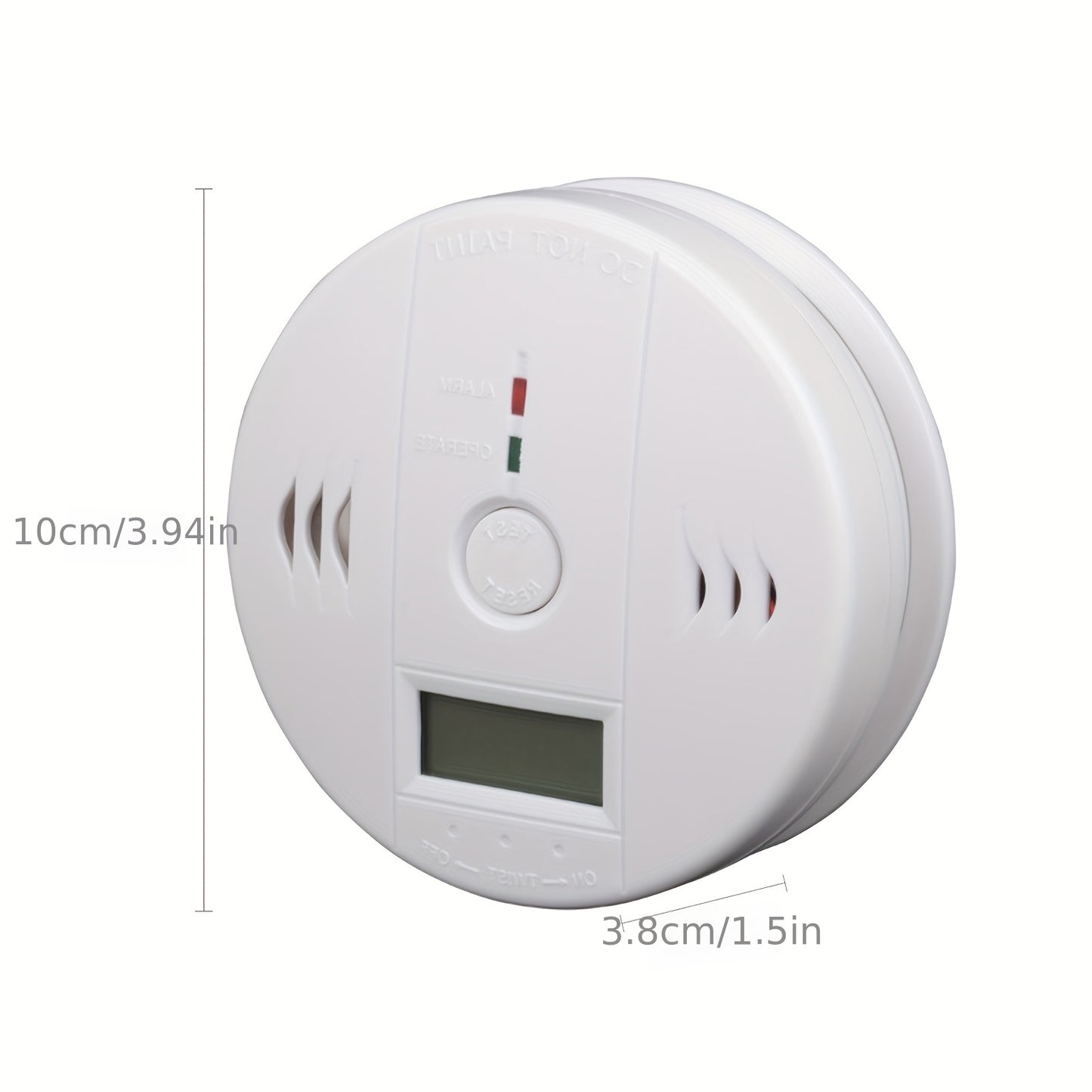 Protect Your Home & Family with this High-Tech Carbon Monoxide Detector - 85dB Siren & LCD Display